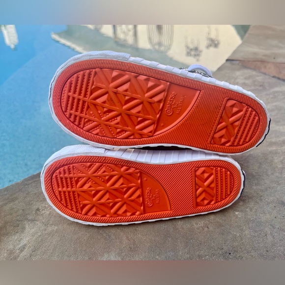 Converse Untitled Hi Top Sneaker Toddler Size 9 Black White "Not A Chuck" - Picture 5 of 12